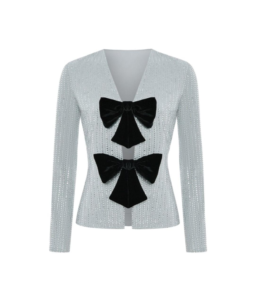 RASARIO Серый шифоновый жакет/пиджак, фото 1