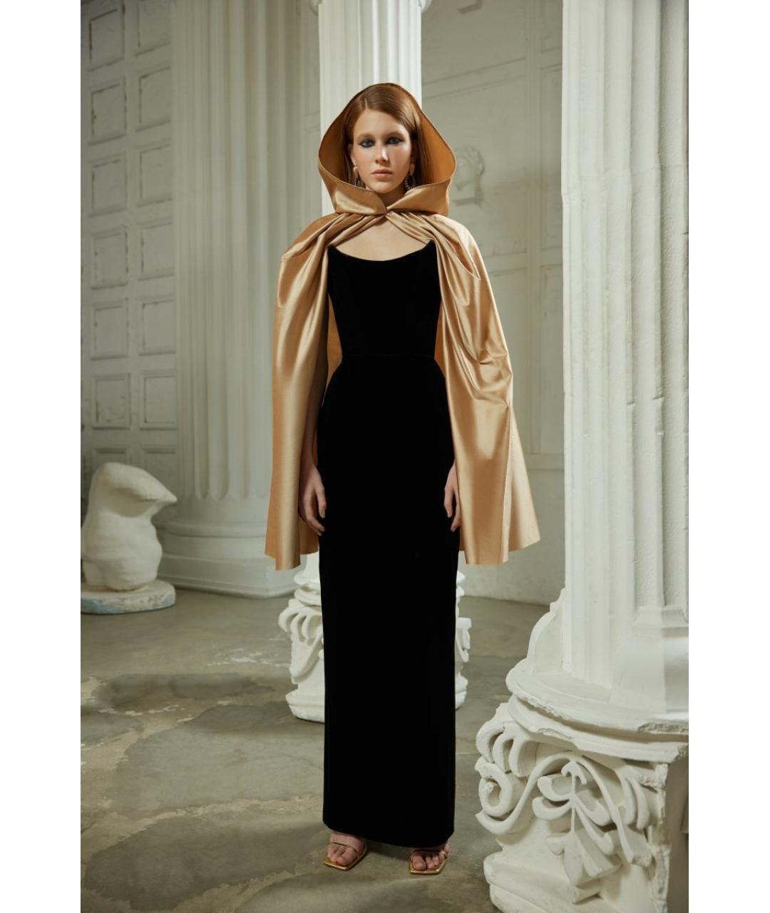 RASARIO Черное полиэстеровое вечернее платье, фото 4