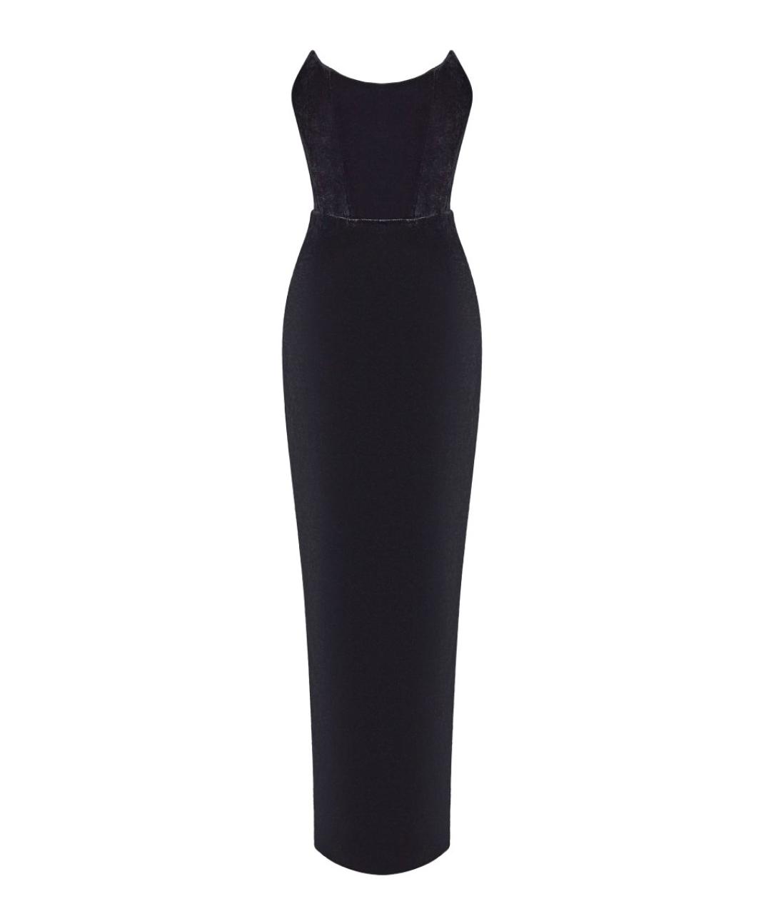 RASARIO Черное полиэстеровое вечернее платье, фото 1