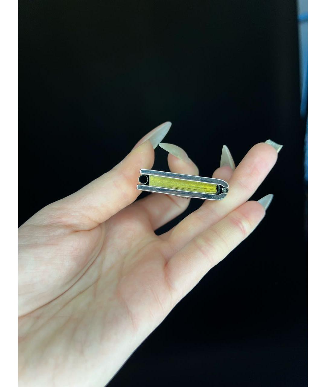 ALEXANDER MCQUEEN Серебрянный брелок, фото 3