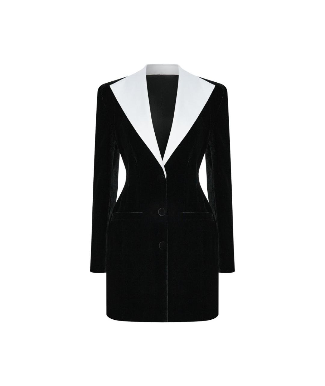 RASARIO Черное бархатное вечернее платье, фото 1