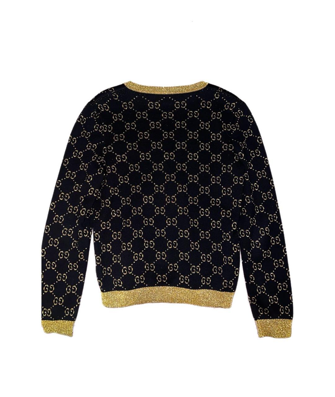 GUCCI Темно-синий джемпер / свитер, фото 2