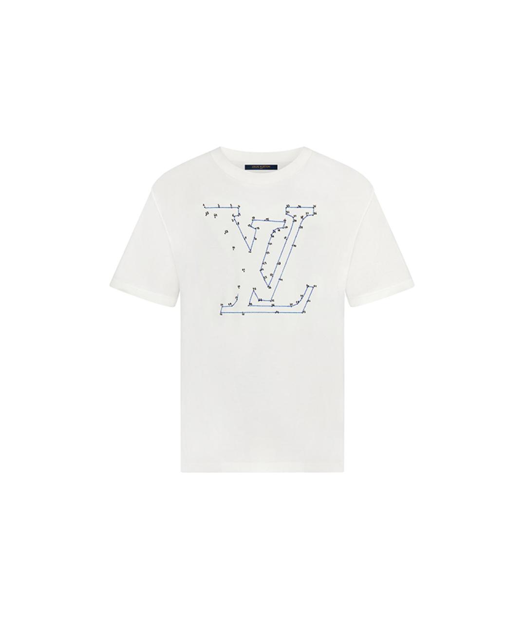LOUIS VUITTON Белая футболка, фото 5
