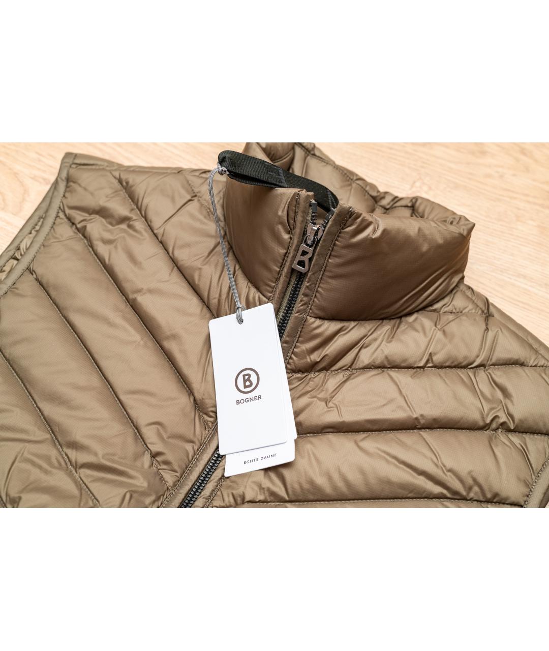 BOGNER Бежевый полиамидовый жилет, фото 4