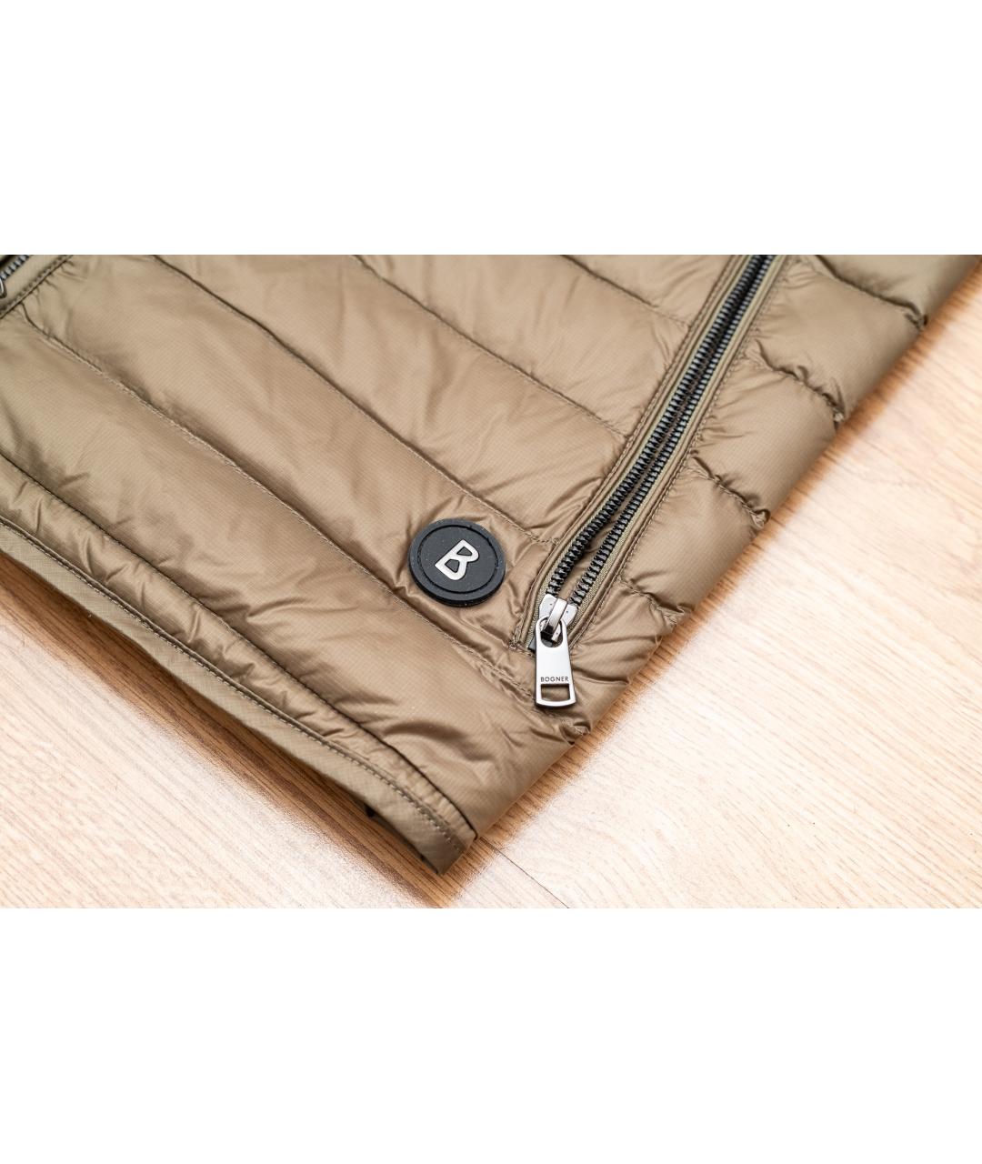 BOGNER Бежевый полиамидовый жилет, фото 2