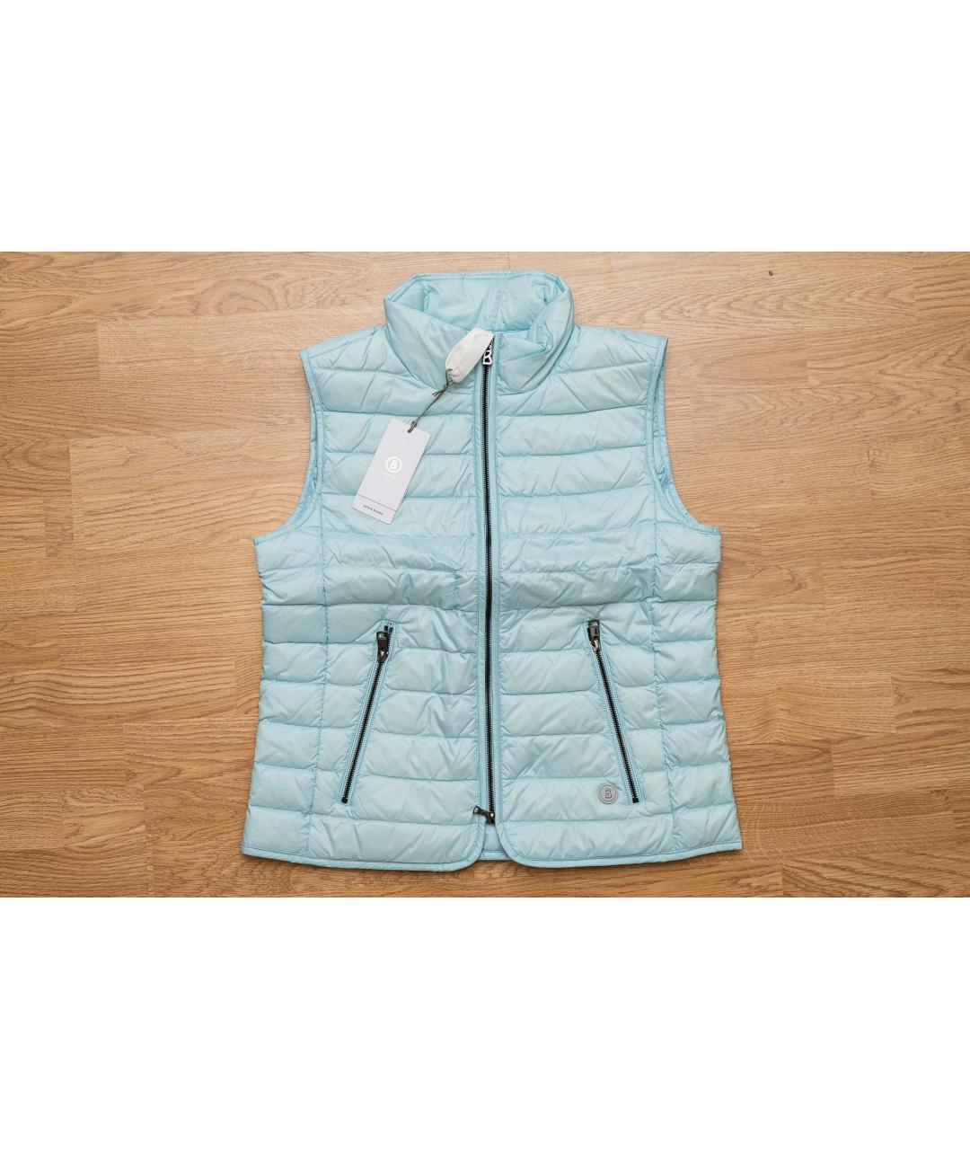 BOGNER Голубой полиамидовый жилет, фото 4