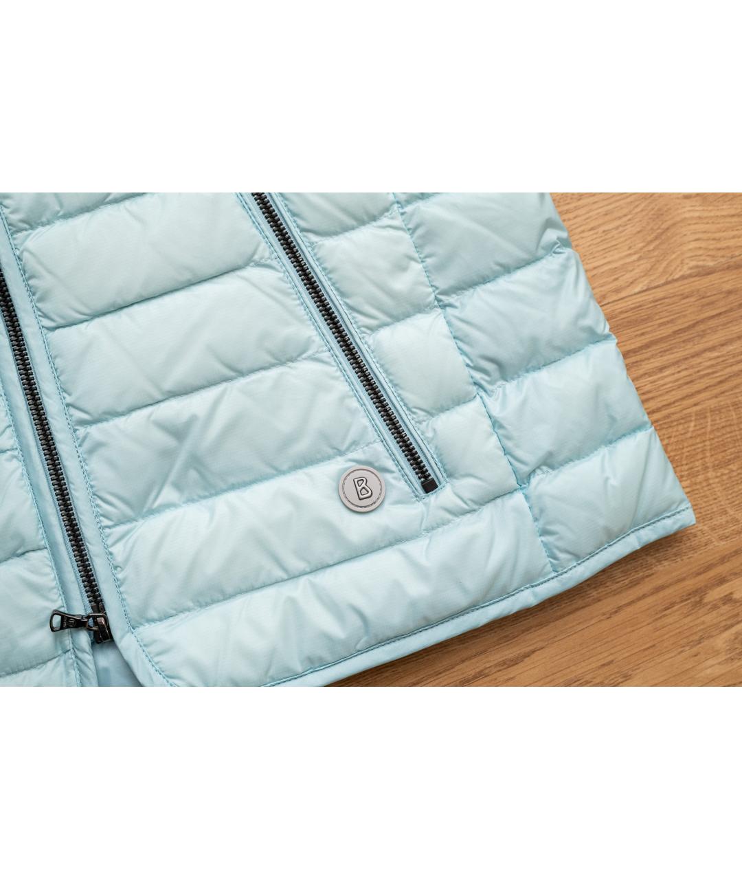 BOGNER Голубой полиамидовый жилет, фото 3