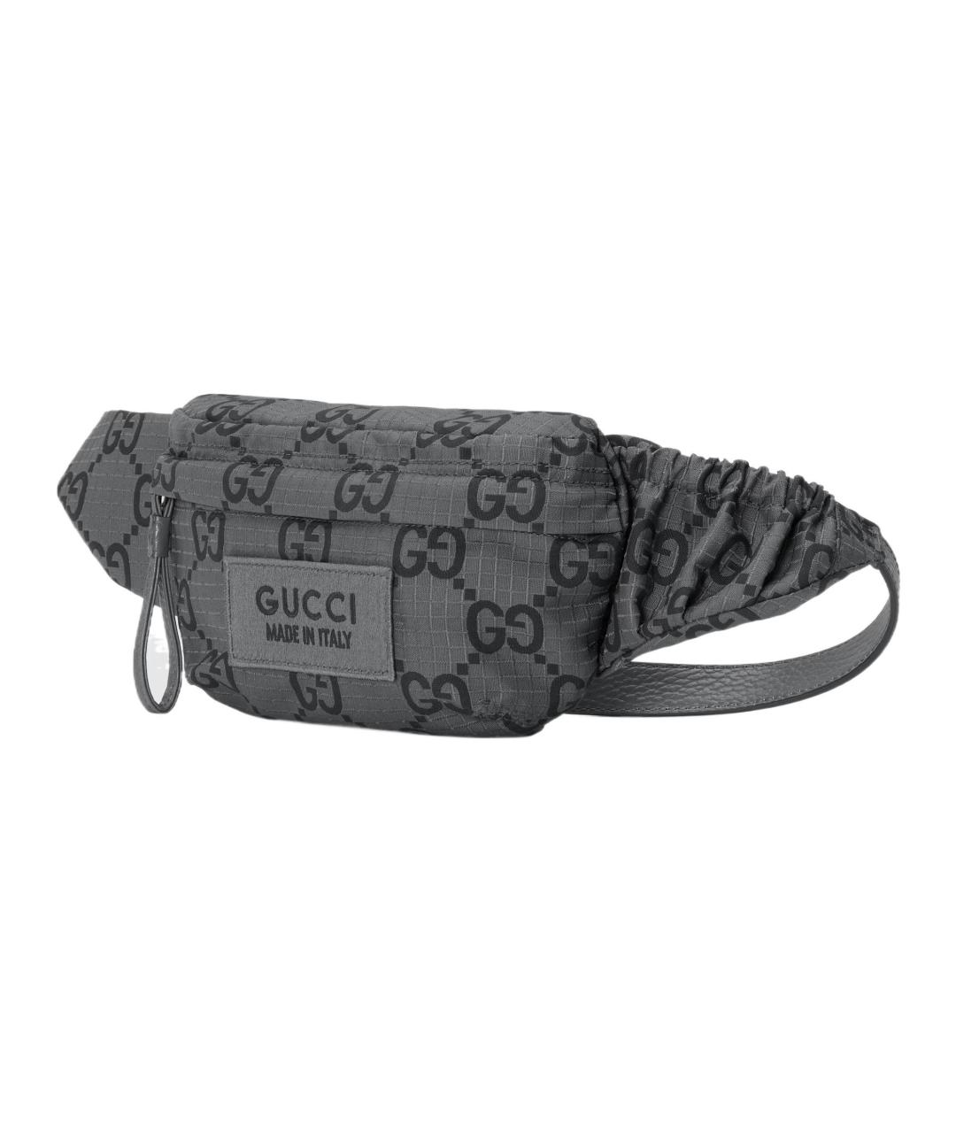 GUCCI Черная поясная сумка, фото 2