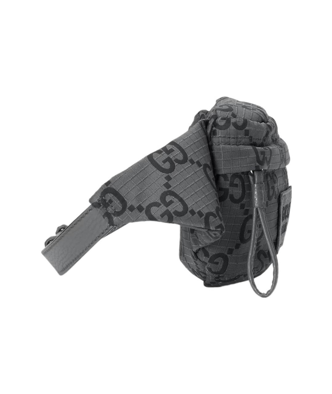 GUCCI Черная поясная сумка, фото 4