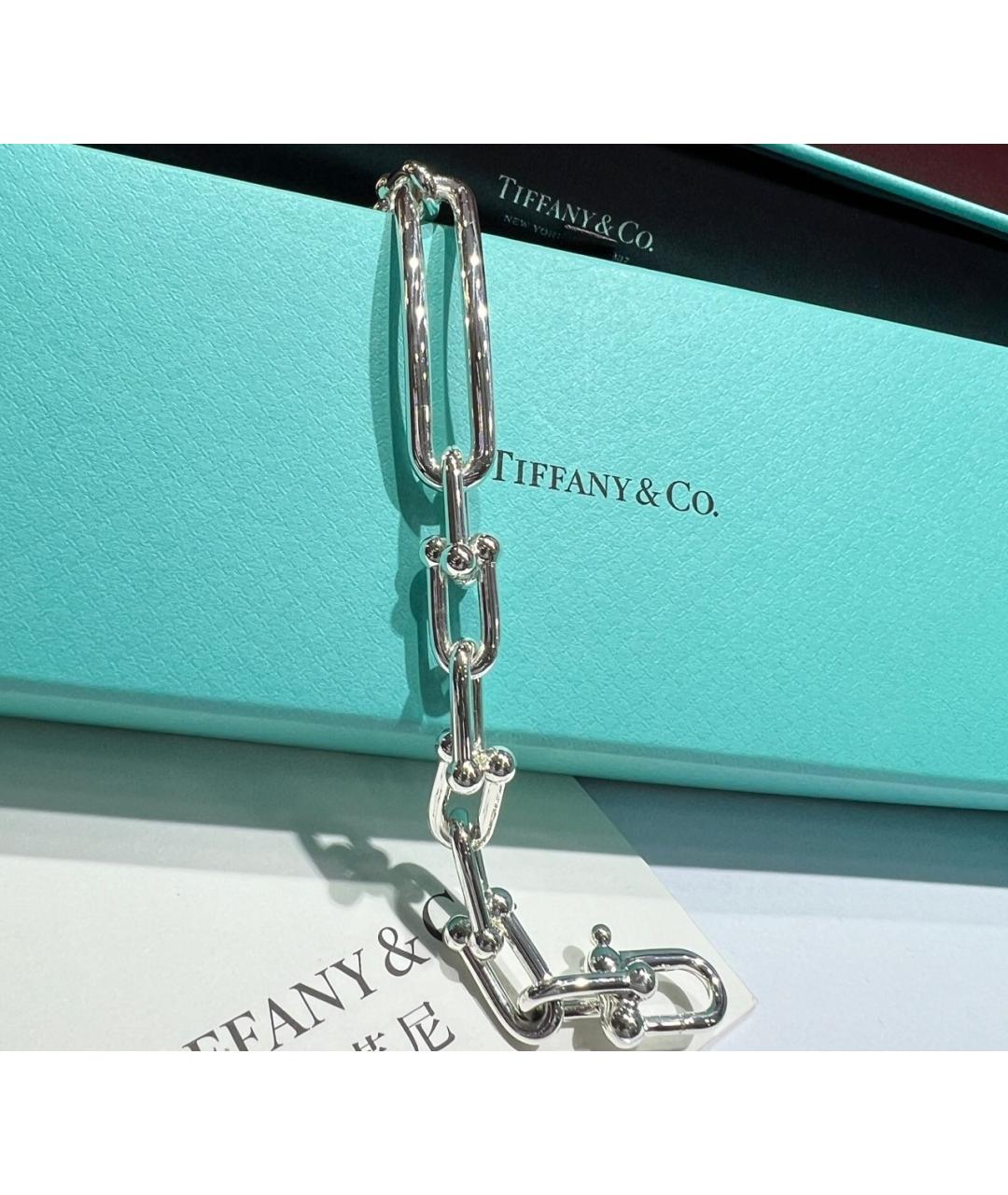 TIFFANY&CO Серебрянный серебряный браслет, фото 5