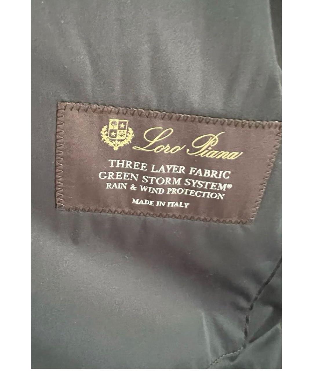 LORO PIANA Темно-синяя кашемировая куртка, фото 4