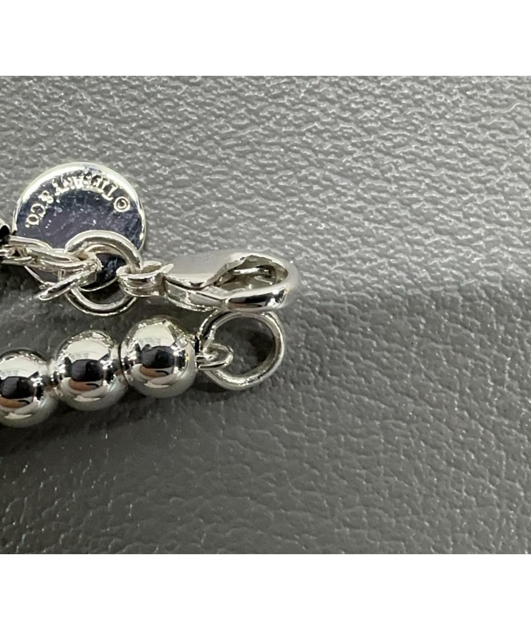 TIFFANY&CO Серебрянный серебряный браслет, фото 6