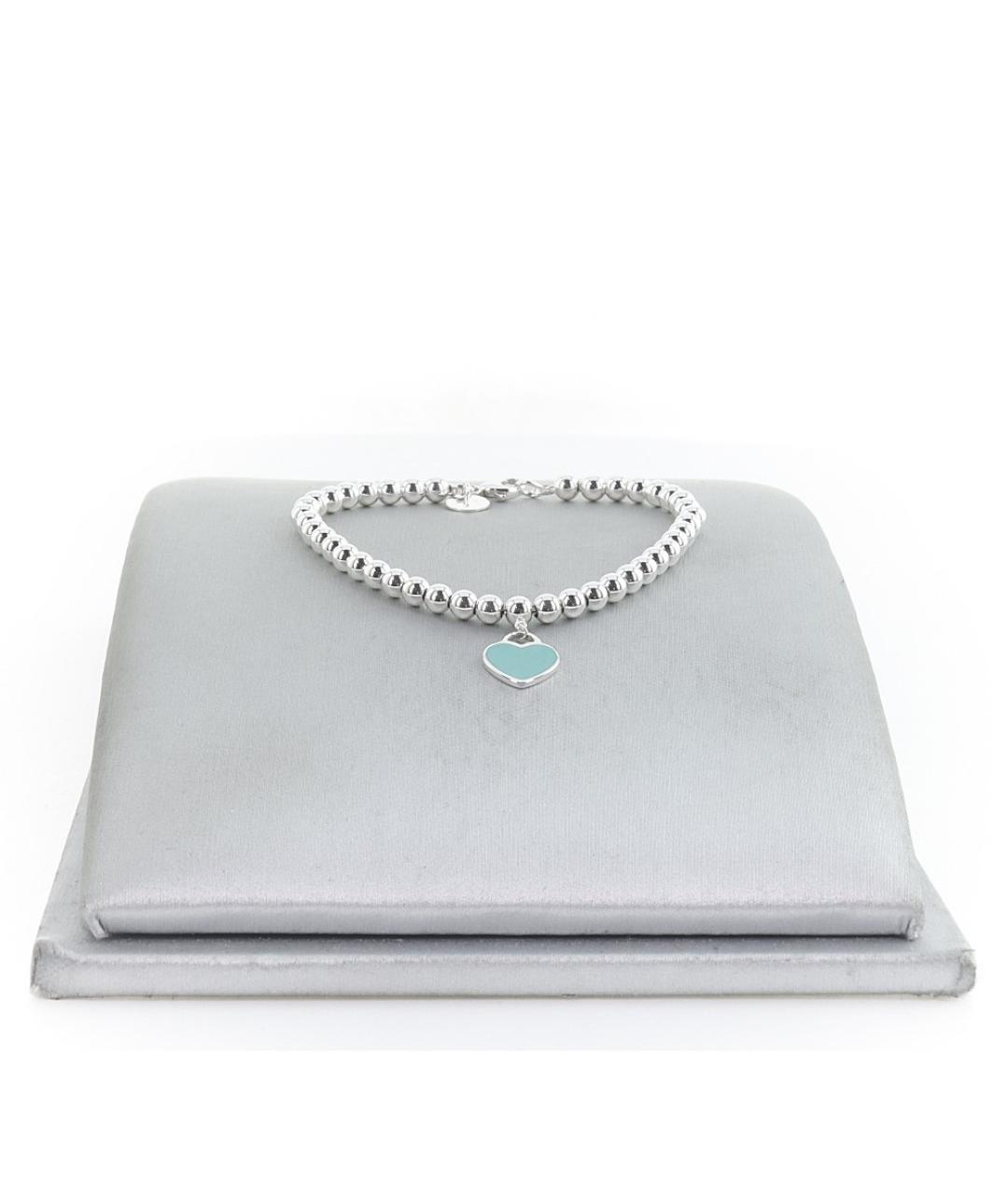 TIFFANY&CO Серебрянный серебряный браслет, фото 2