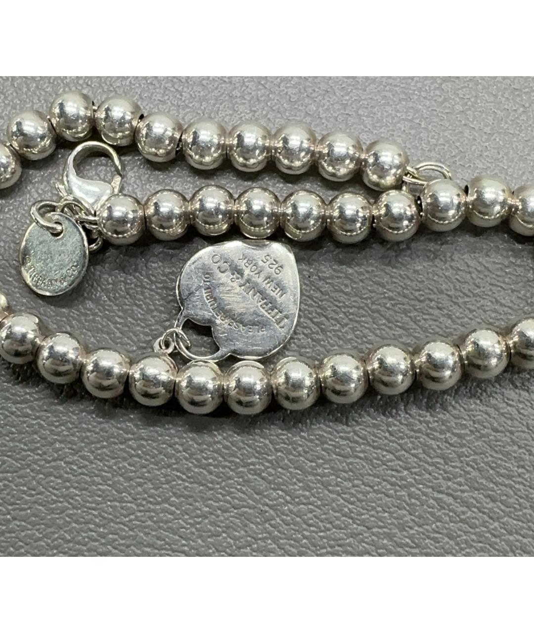 TIFFANY&CO Серебрянный серебряный браслет, фото 8