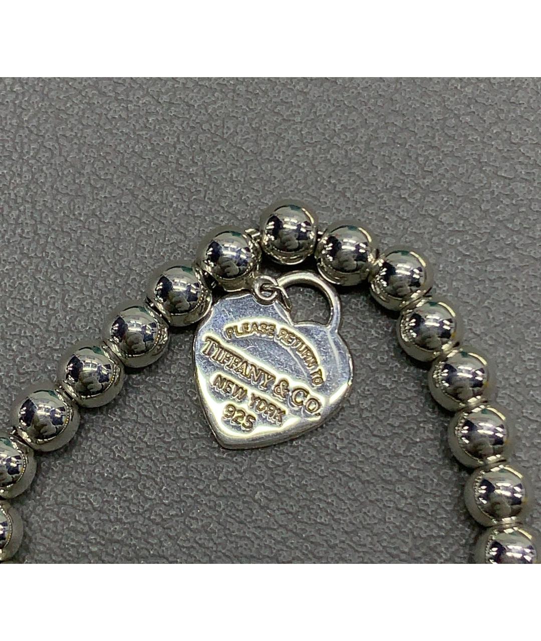 TIFFANY&CO Серебрянный серебряный браслет, фото 6