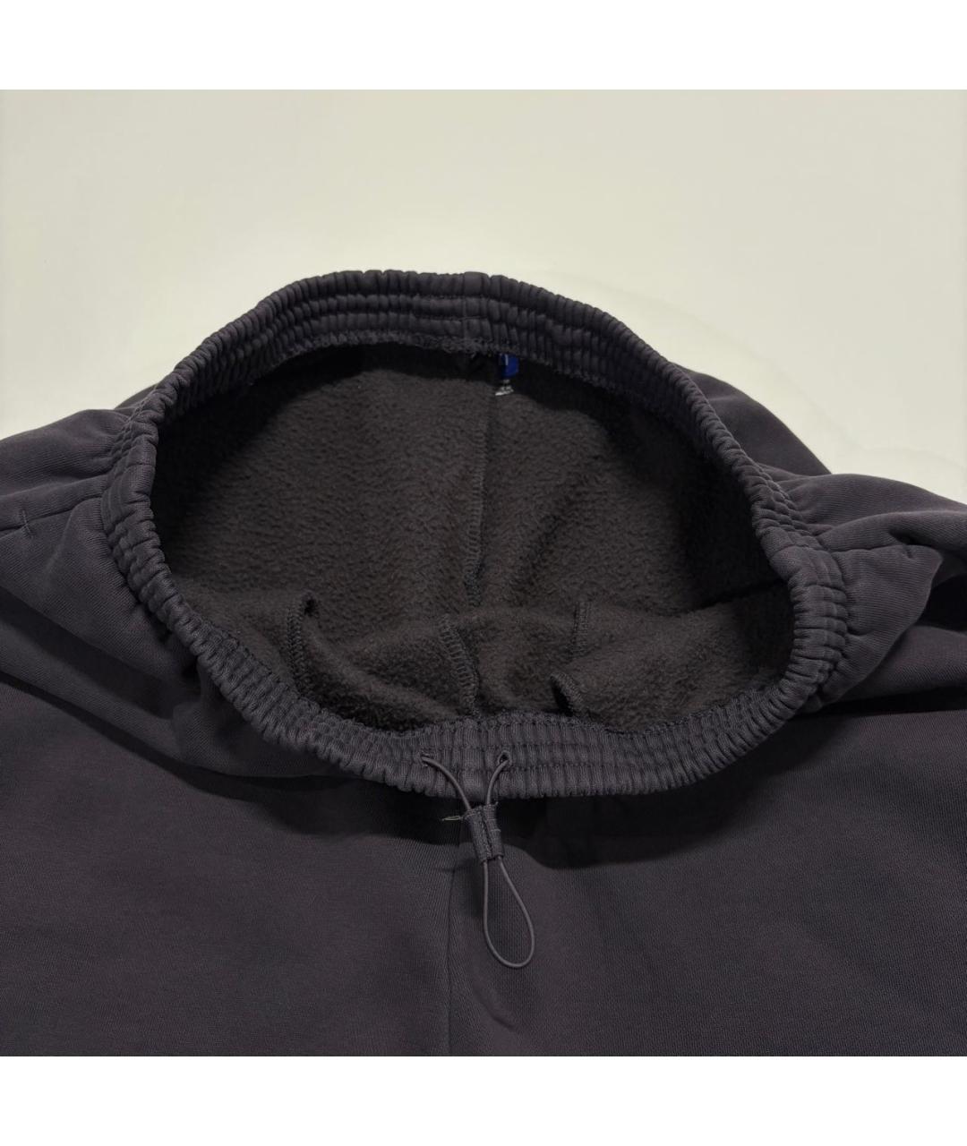 YEEZY Антрацитовые хлопковые повседневные брюки, фото 5