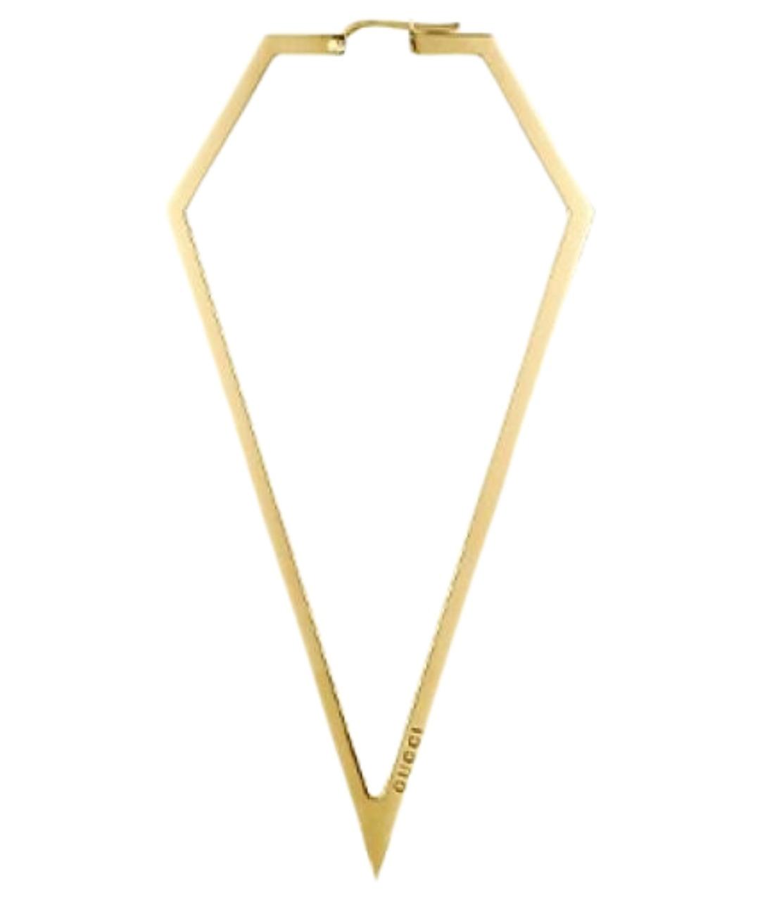 GUCCI Золотые серьги, фото 1