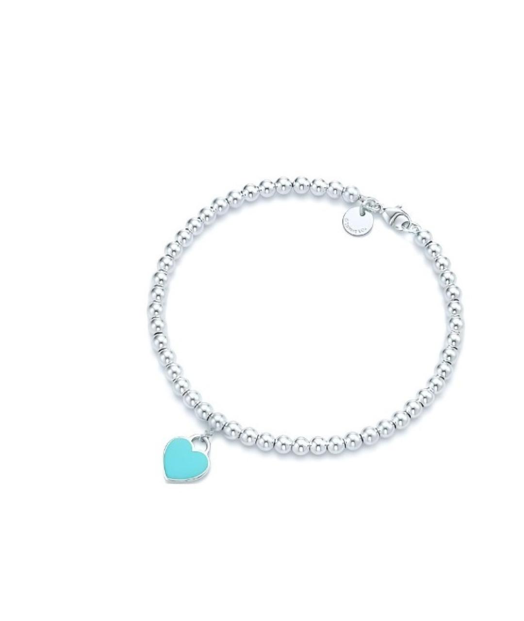 TIFFANY&CO Серебрянный серебряный браслет, фото 10