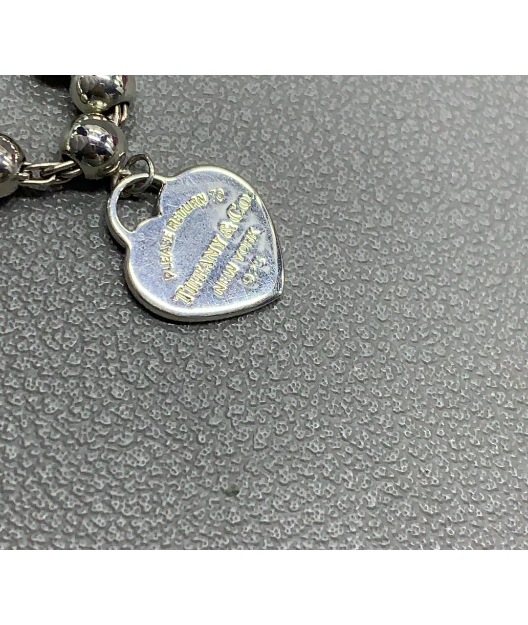 TIFFANY&CO Серебрянный серебряный браслет, фото 6