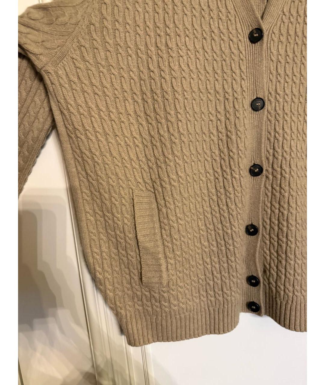 3.PARADIS Бежевый кашемировый кардиган, фото 4