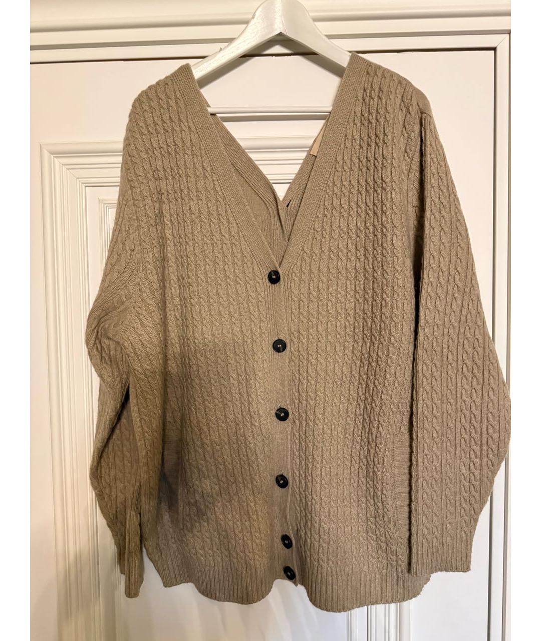 3.PARADIS Бежевый кашемировый кардиган, фото 5