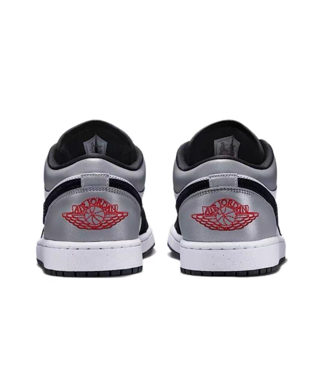 JORDAN Серые низкие кроссовки / кеды, фото 4