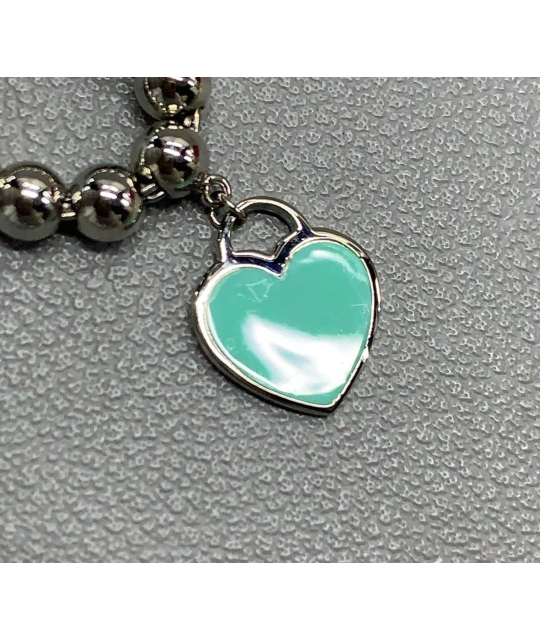 TIFFANY&CO Серебрянный серебряный браслет, фото 5