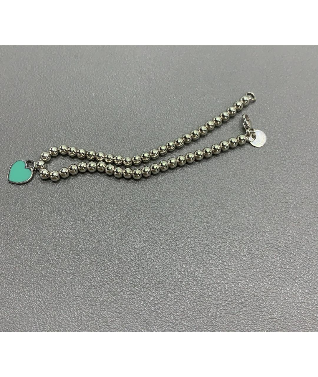 TIFFANY&CO Серебрянный серебряный браслет, фото 5