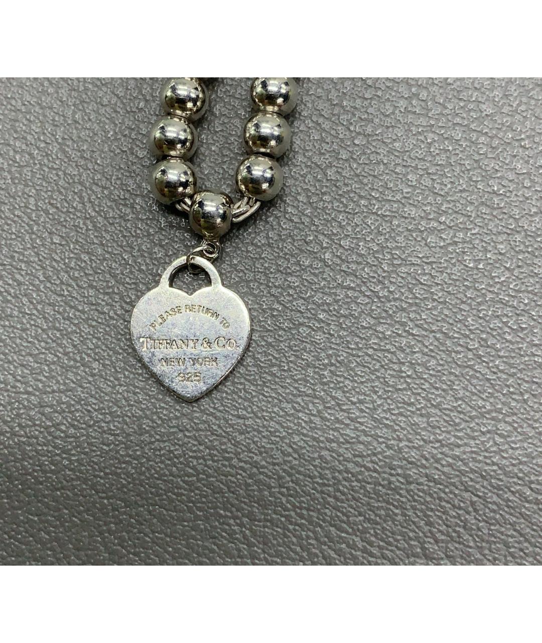 TIFFANY&CO Серебрянный серебряный браслет, фото 7
