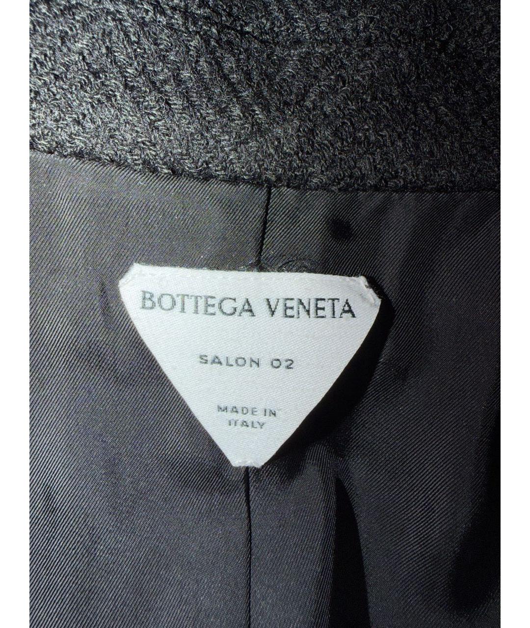 BOTTEGA VENETA Черный шерстяной жакет/пиджак, фото 2