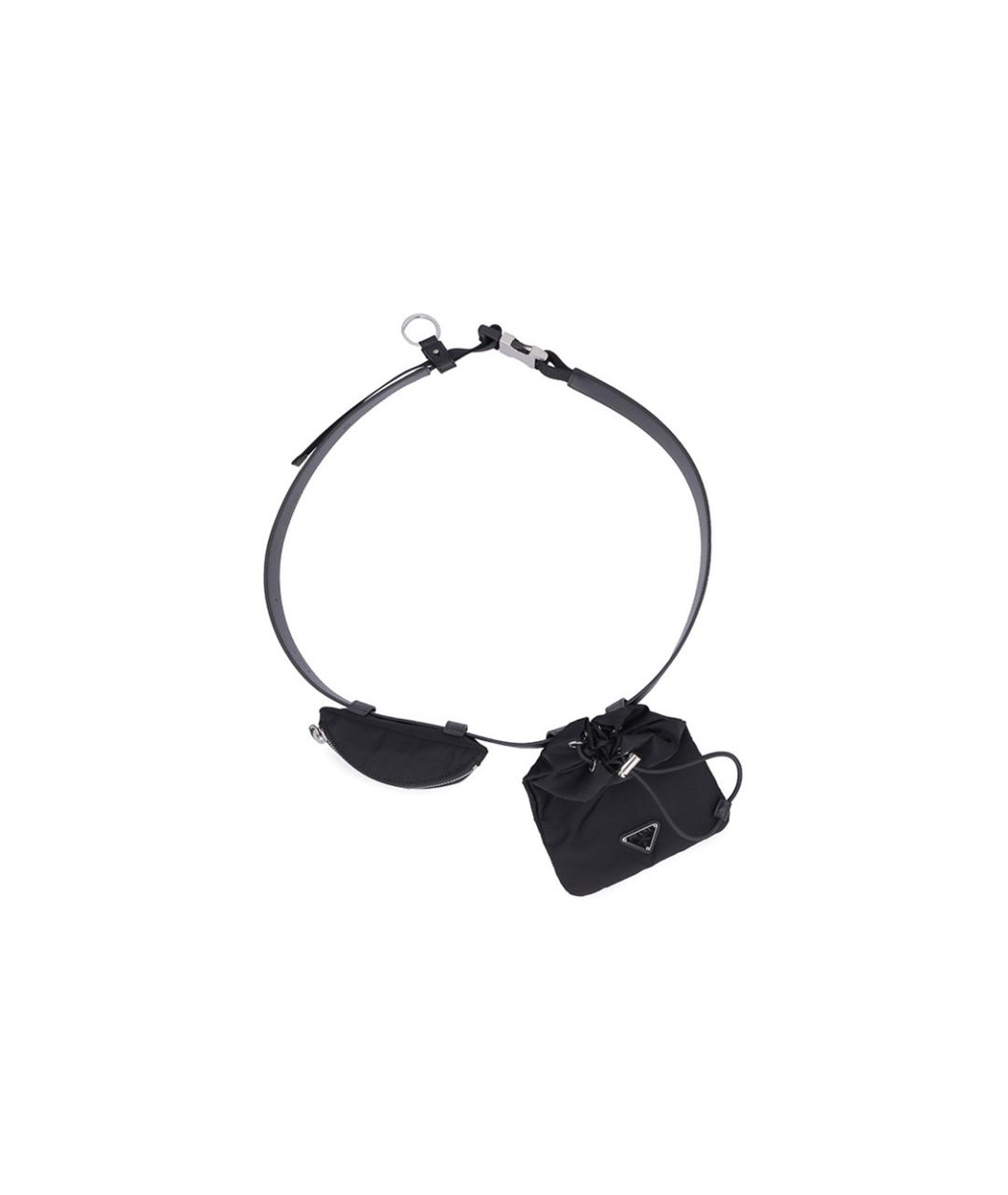 PRADA Черная поясная сумка, фото 2