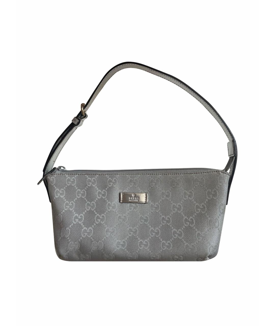 GUCCI Серая сумка с короткими ручками, фото 1