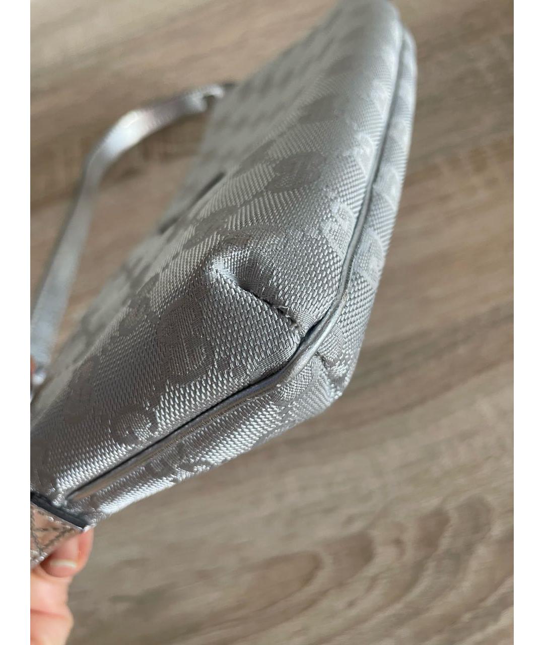 GUCCI Серая сумка с короткими ручками, фото 3