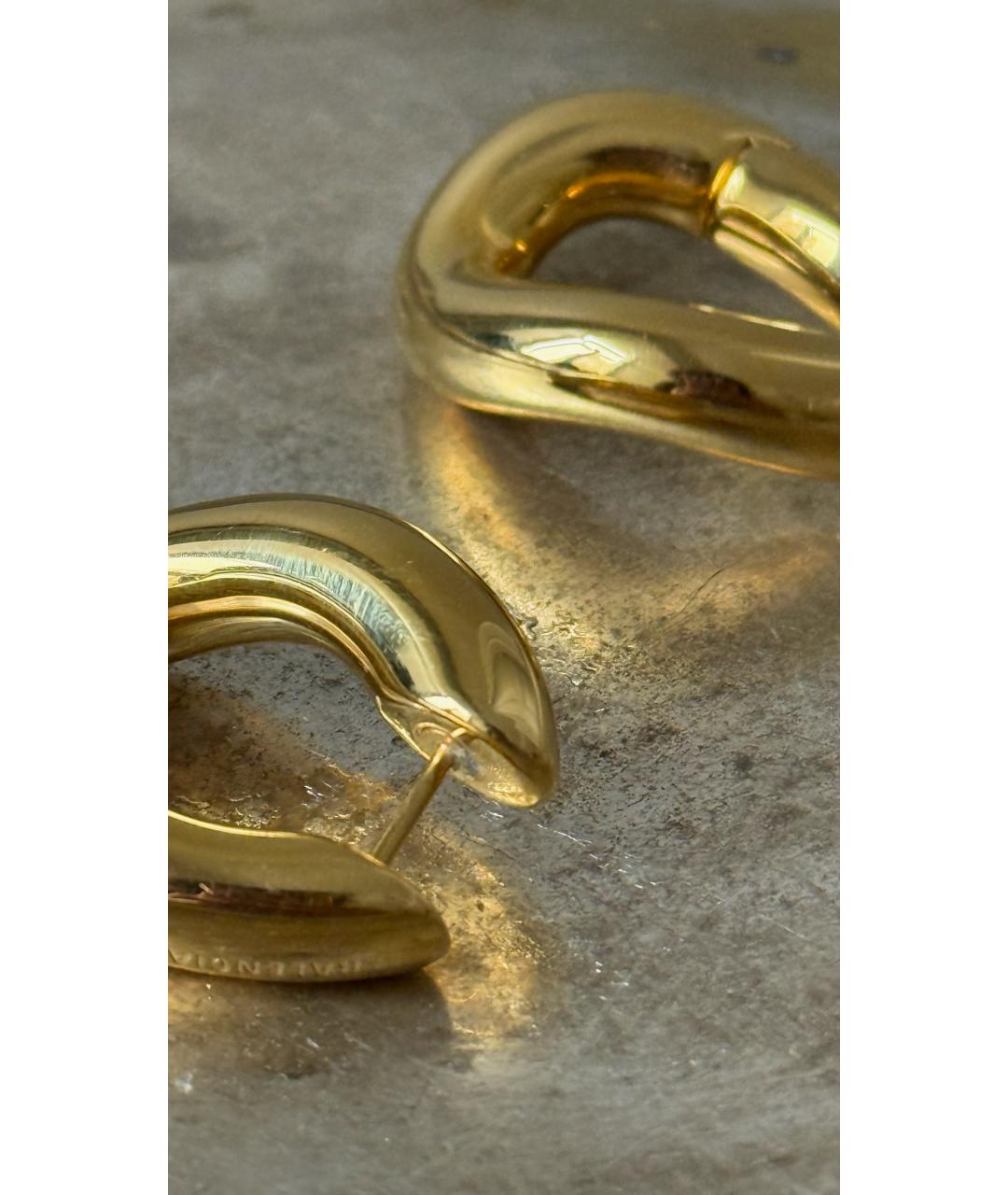 BALENCIAGA Золотые серьги, фото 3