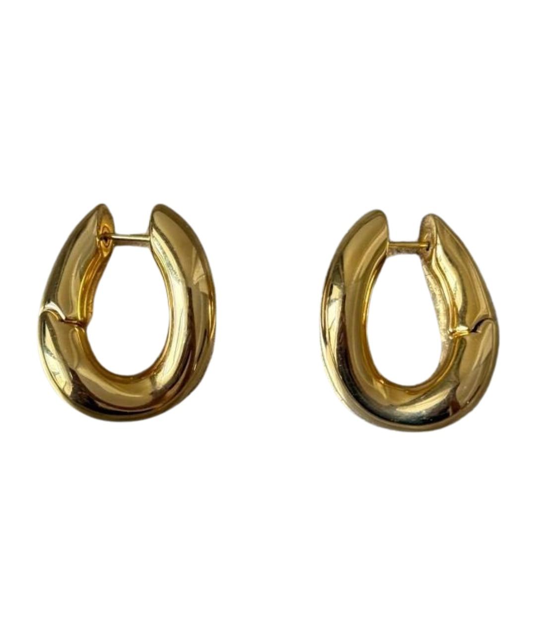 BALENCIAGA Золотые серьги, фото 1