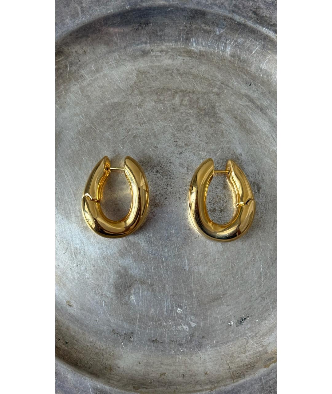 BALENCIAGA Золотые серьги, фото 5