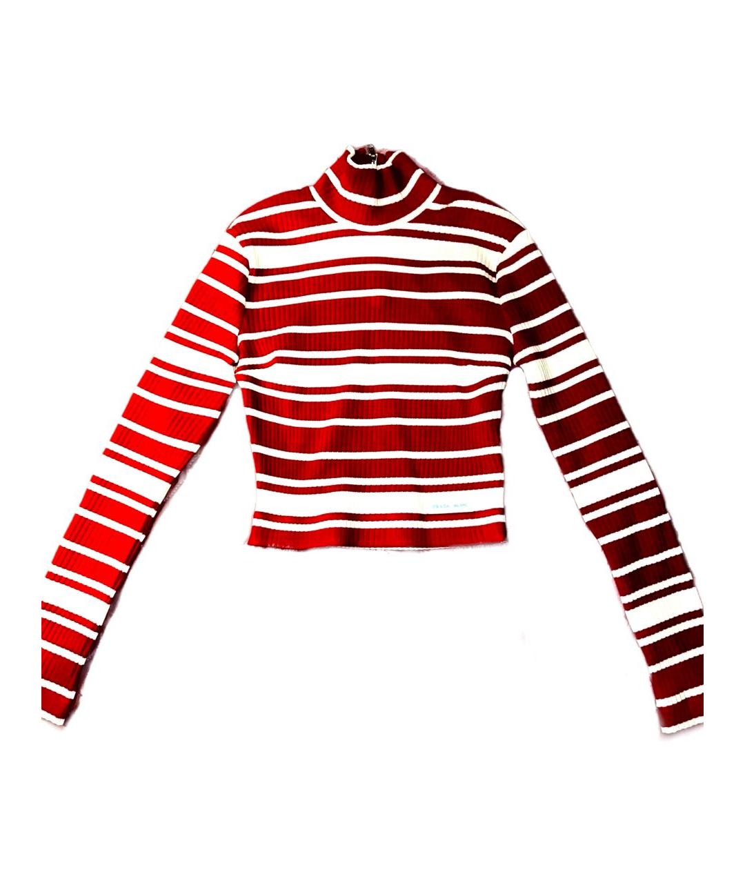 PRADA Мульти вискозная водолазка, фото 5