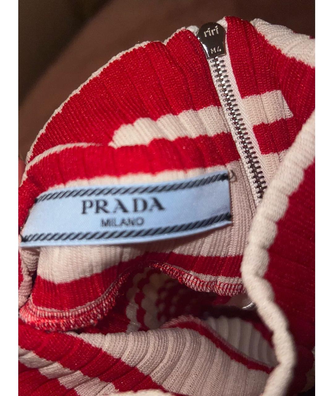 PRADA Мульти вискозная водолазка, фото 3