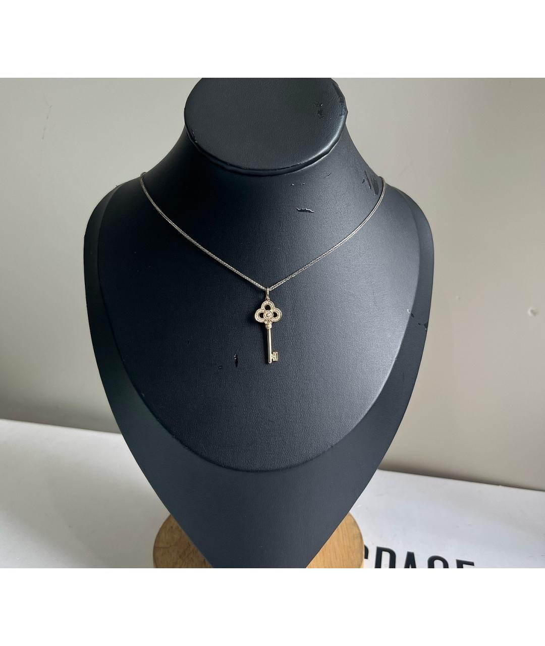 TIFFANY&CO Розовая подвеска из розового золота, фото 8