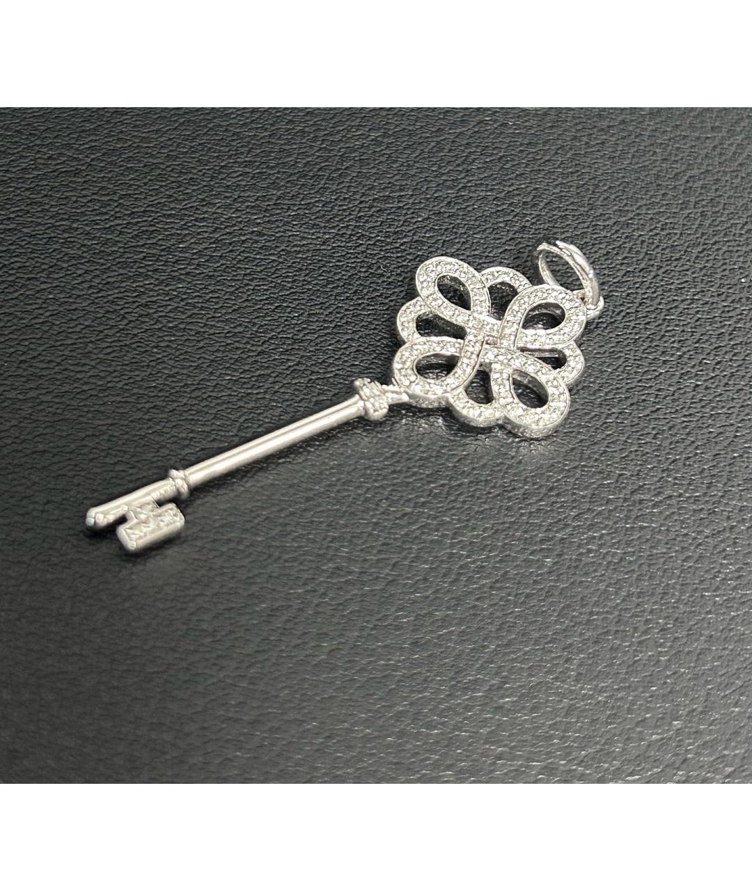TIFFANY&CO Серебряная подвеска из белого золота, фото 3