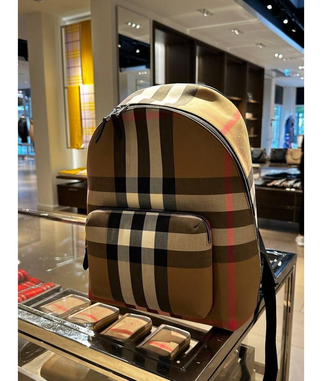 BURBERRY Бежевый рюкзак, фото 2