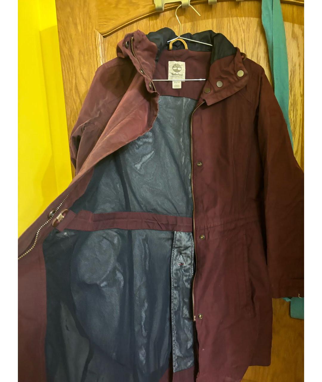 TIMBERLAND Бордовая куртка, фото 4