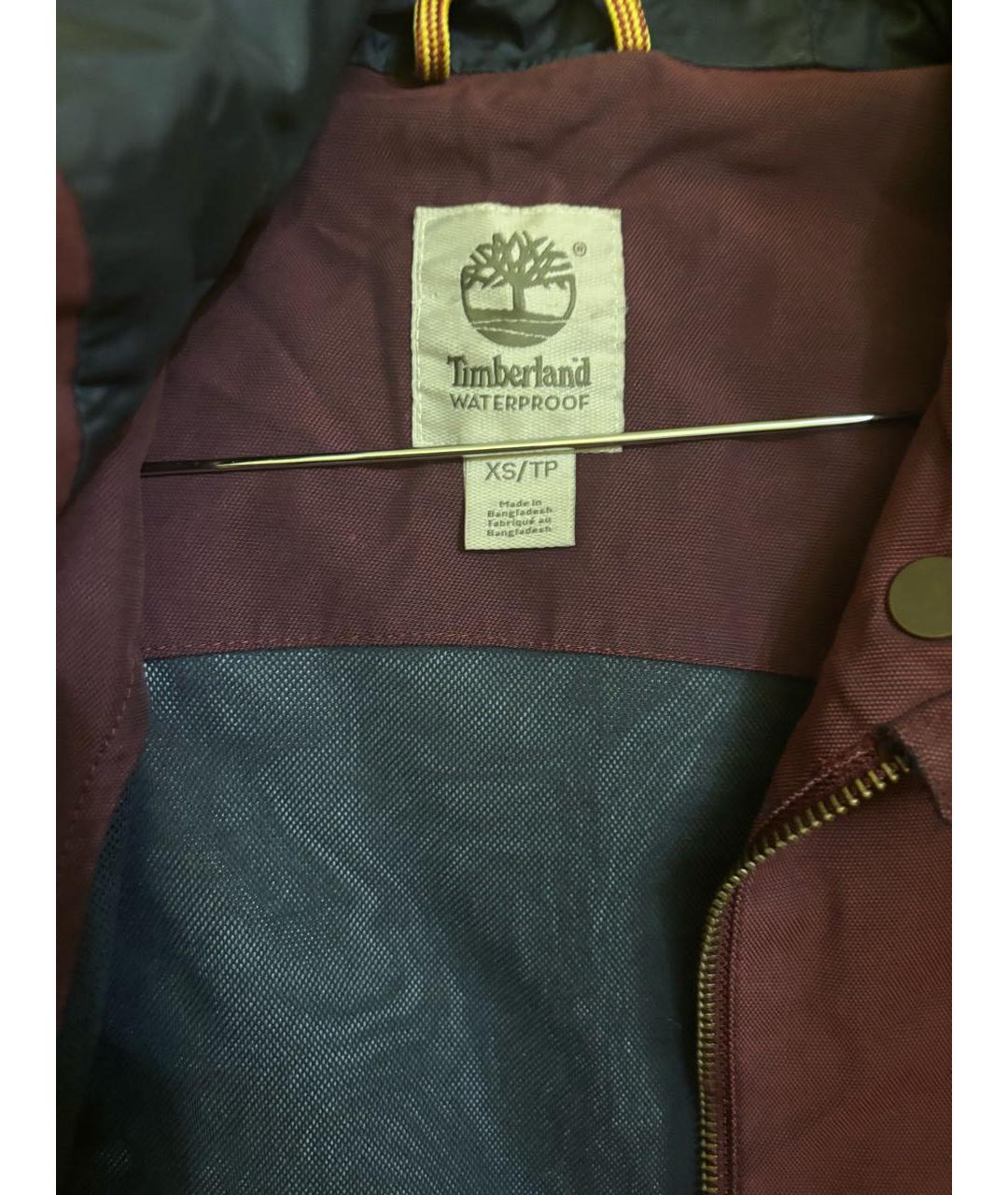 TIMBERLAND Бордовая куртка, фото 3
