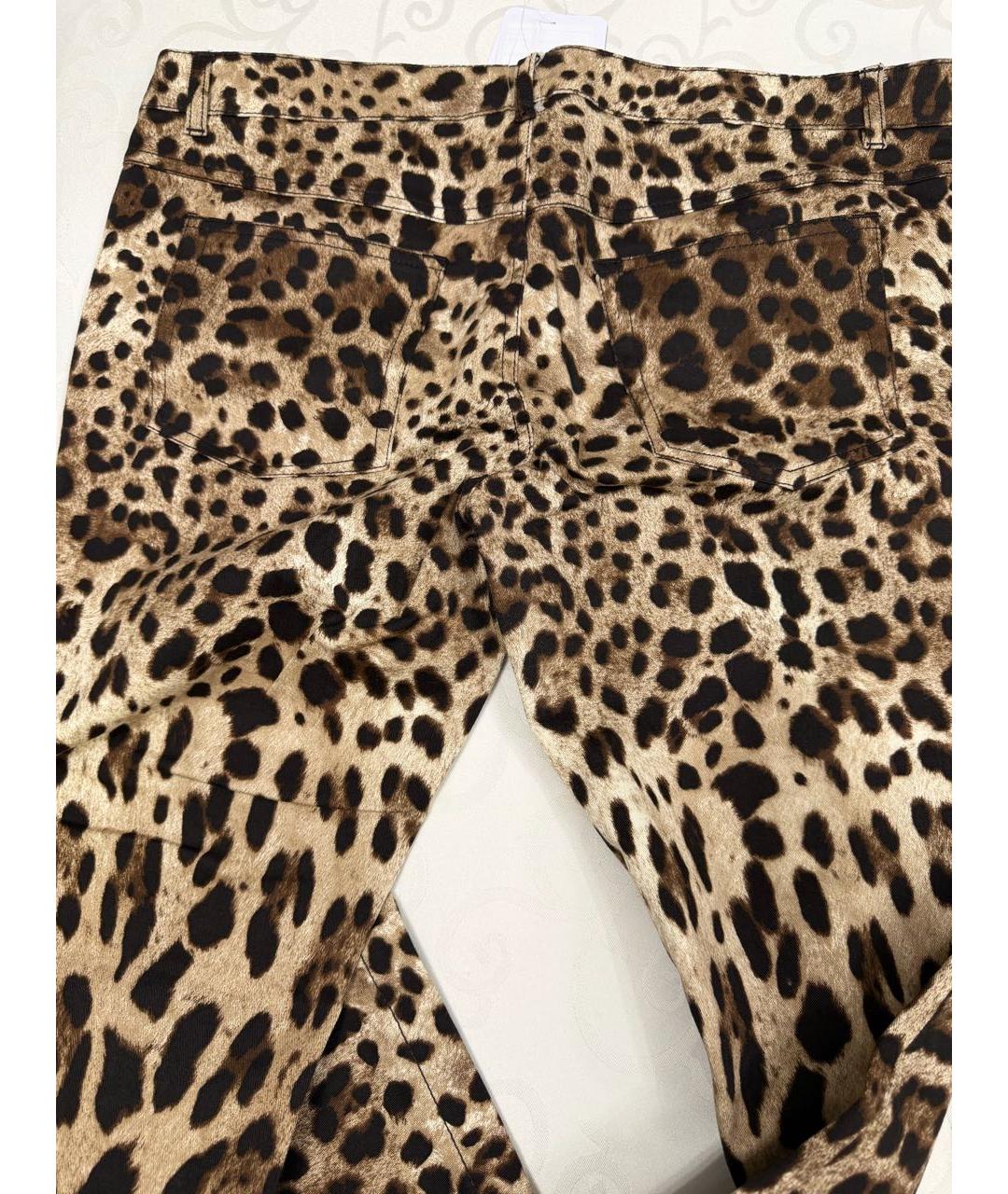 DOLCE&GABBANA Хлопковые прямые брюки, фото 2