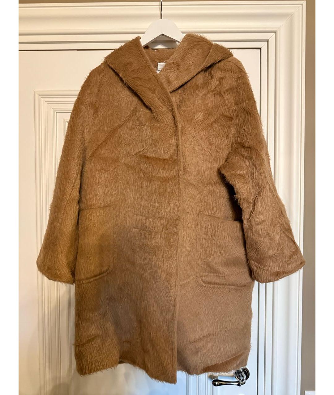 'S MAX MARA Бежевое пальто, фото 5