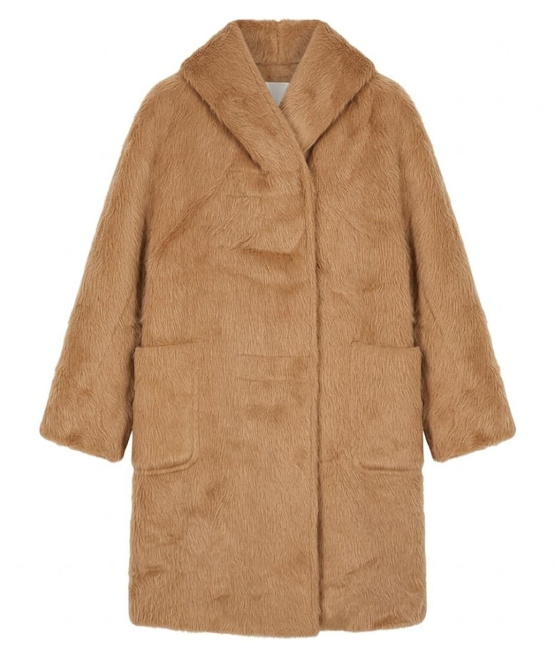 'S MAX MARA Бежевое пальто, фото 1