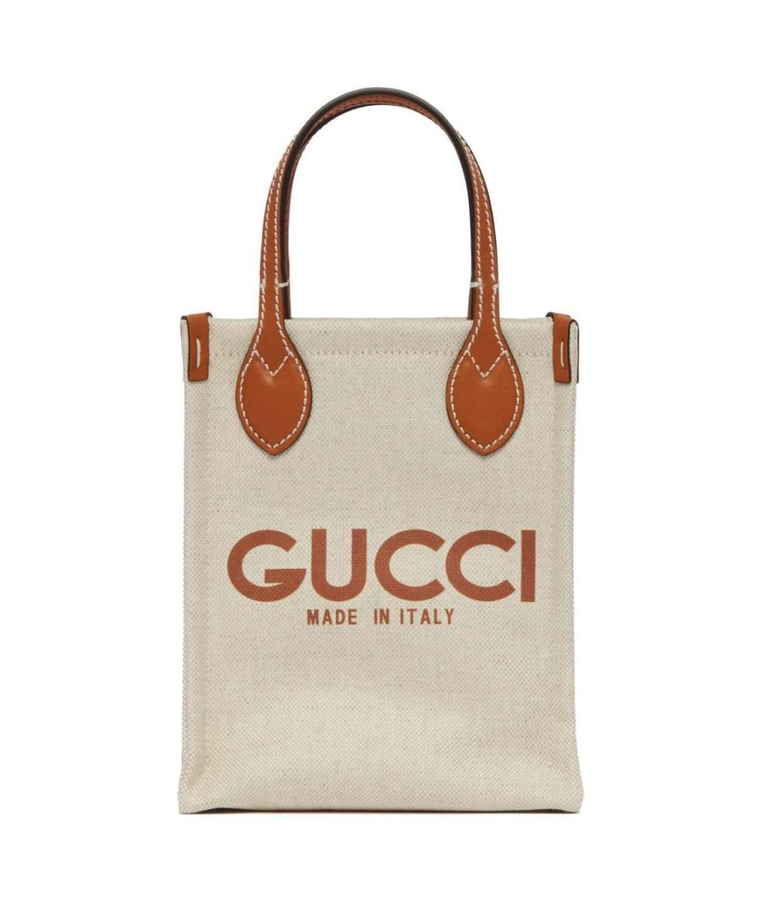 GUCCI Белая сумка через плечо, фото 1