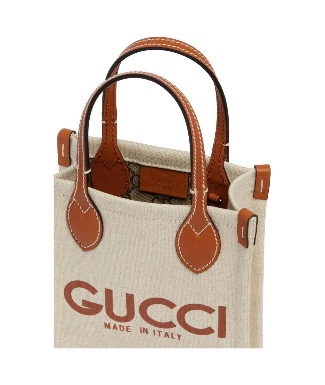 GUCCI Белая сумка через плечо, фото 5