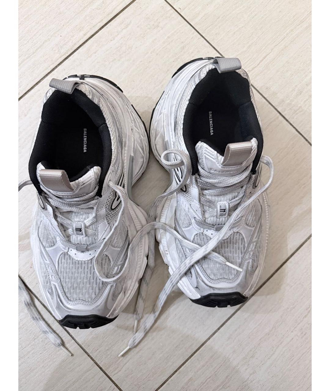 BALENCIAGA Серые текстильные кроссовки, фото 3