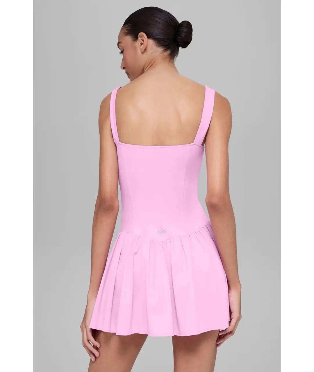 ALO YOGA Розовое платье, фото 3